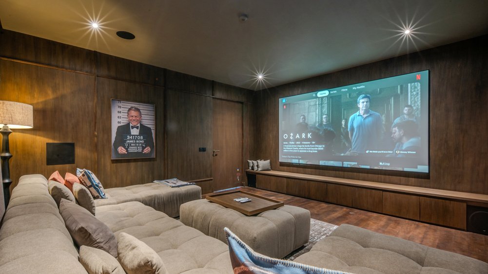 Elite Havens - Five Palms Villa 1 - Private 5-Bedroom Modern Luxury Villa in Bali Indonesia - Media room